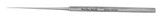 MH19-288 Integra Miltex Buck Ear Curette, 6-1/2, Straight, Blunt, Size 3