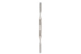 MH21-369 Integra Miltex Fomon Rasp, 8-1/2,Convex/Flat,Coarse/Backward Cut