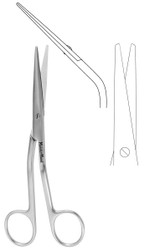 MH21-610 Integra Miltex COTTLE DORSAL SCISSORS 6-1/4, ROUNDED BLADES, ANG