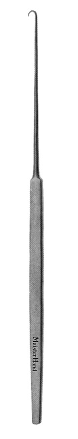 MH21-90 Integra Miltex Cottle Skin Hook,5-3/8,Shallow Curve,Sm,3.6mm Deep