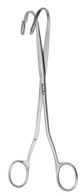 MH29-284 Integra Miltex RANDALL STONE FORCEPS 9, QUARTER CURVED