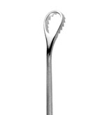 MH30-1385 Integra Miltex Heaney Uterine Biopsy Curette, 9, Serrated Loop