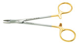 PM-3160 Integra Miltex OLSEN-HEGAR NEEDLE HOLDER/SCISSORS 5-3/4,SMOOTH,TC