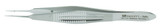 PM-3726 Integra Miltex Castroviejo Suture Forceps 4-1/4 1X2 0.3mm Teeth