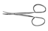 Integra Miltex KAYE BLEPHAROPLASTY SCISSORS,4-1/4,CURVED,SERRATED