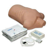 8700-0893-01 Zoll R SeriesTraining Kit. Includes AP manikin, See-Thru CPR simulator, OneStep Training Cable and Electrode (training cable with CPR sensor and Y-connector for simulator connection and OneStep training electrode), Training Manual, In-Se