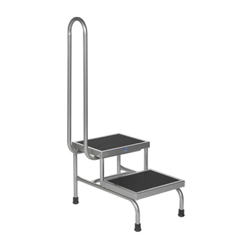 Pedigo P 10 A Step Stool With Handrail 12 D X 16 W X 8 1 4 H