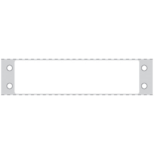 Precision Dynamics (formerly PDC Timemed) DPS15-3121A Litho Blank White Labels, Permanent Adhesive, 15/16in. x 3½in., 1 Across, Perforated, 5,000/bx , box