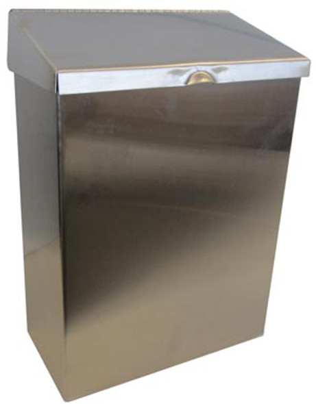 Hospeco ND-1E Economy Surface Mounted Napkin Disposal, Stainless Steel , each
