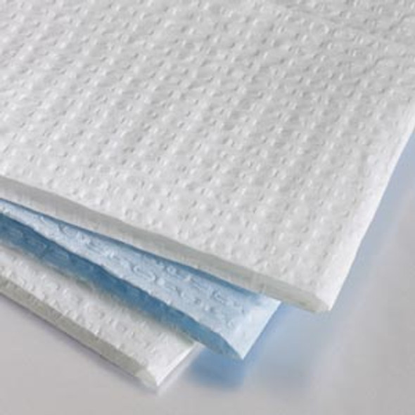 Graham Medical 170 Tissue-Overall Embossed Towel, 13½in. x 18in., White, 3-Ply, 500/cs (63 cs/plt) (70170N) (Part Number is having a ROLLING TRANSITION from a 3 digit to a 7 digit number - You may receive either part number until transition is comple
