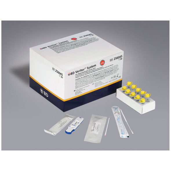 BD VERITOR™ 256041 Influenza A+B Clinical Kit, Mod Complex, 30 test/kt (Short-Dated, Minimum Expiry Lead is 60 days; Non-cancellable; Non-returnable; Non-refundable) (Continental US Only) , kit