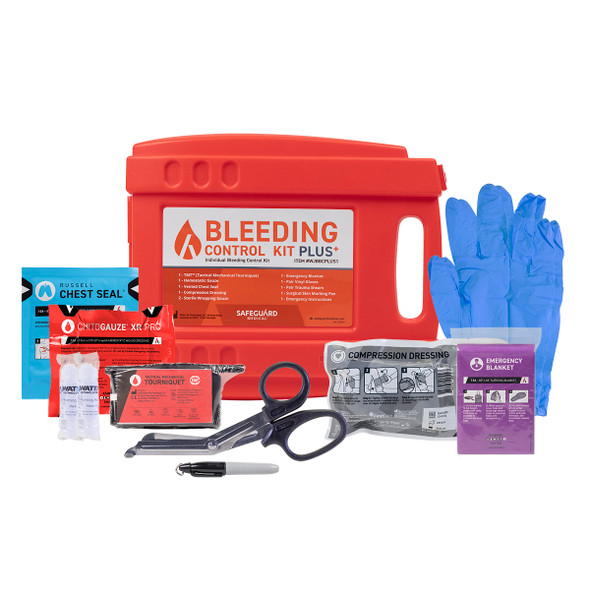 Safeguard Medical p/n PROM-06 Stop the Bleed Bleeding Control Kit Plus