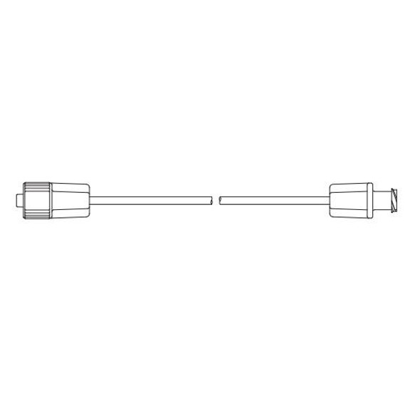 MX664 ICU Medical 48In (121.9Cm) Monitoring Line 25/Ca