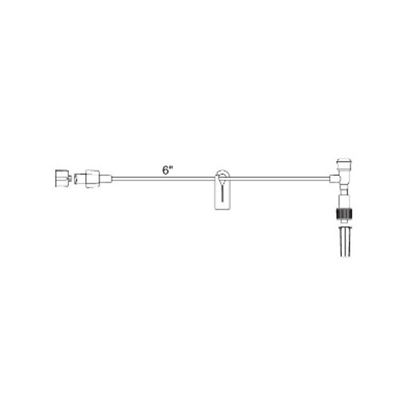 MX453L ICU Medical T Conn. W/Mll 50/Ca