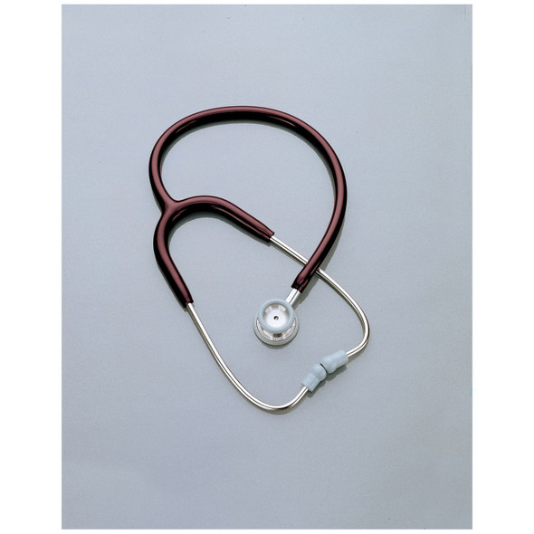 Hillrom 5079-149 Professional Stethoscope, Double-Head, 28in., Pediatric, Burgundy, 5-Year Warranty (US Only) , each