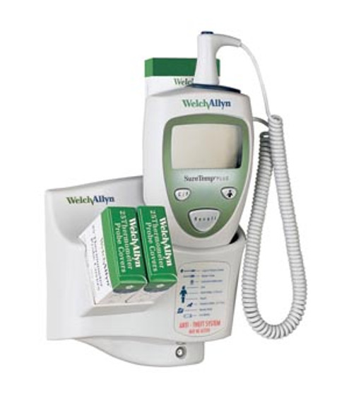 Hillrom ALLYN SURETEMP® 01690-400 Model 690 Electronic Thermometer, Wall Mount, Oral Probe, Oral Probe Well, 2-Year Limited Warranty (US Only) , each