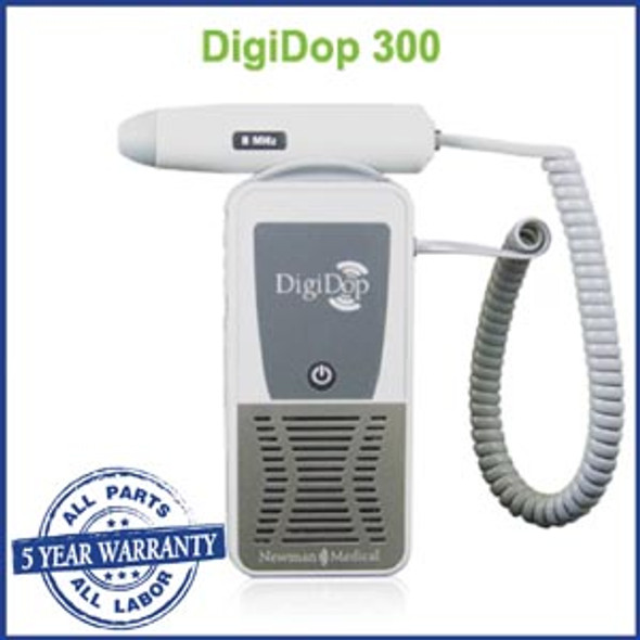 DD-300-D8 Newman Medical Non-Display Digital Doppler (DD-300) & 8MHz Vascular Probe Sold as bx