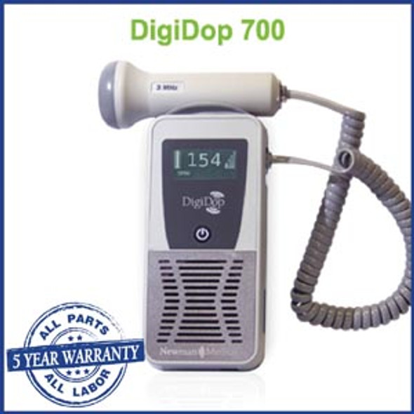 DD-700-D2 Newman Medical Display Digital Doppler (DD-700) & 2MHz Obstetrical Probe Sold as bx