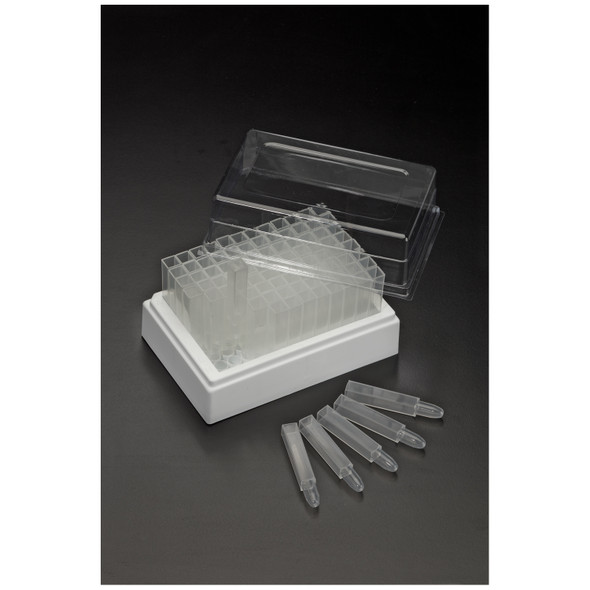 Simport Scientific BIOTUBE™ T105-50 96-Well Storage Rack & Tubes, Non-Sterile, 10/cs , case