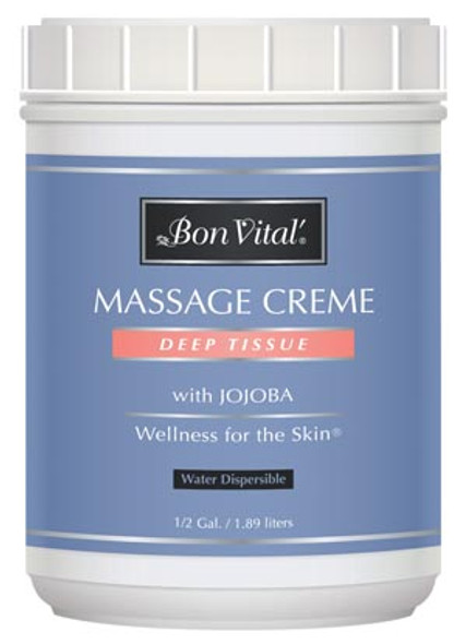 Performance Health HEALTH BON VITAL® BVDTCHG Deep Tissue Massage Creme, 0.5 Gallon Jar, 6/cs (Cannot be sold to retail outlets and/ or Amazon) (US Only) , case