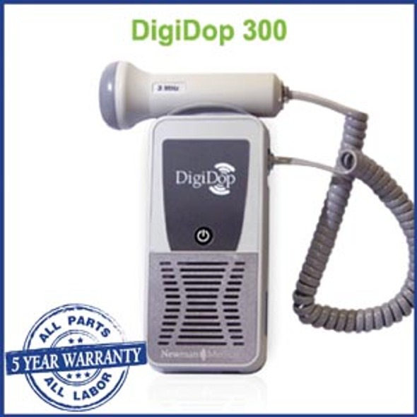 DD-300-D2 Newman Medical Non-Display Digital Doppler (DD-300) & 2MHz Obstetrical Probe