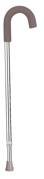 rtl10342 Drive Medical Aluminum Round Handle Cane with Foam Grip