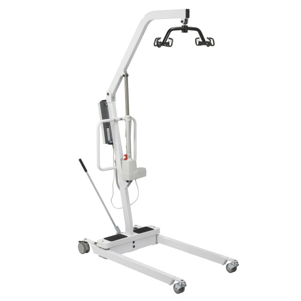 13242 Drive Medical Battery Powered Electric Patient Lift with Rechargeable and Removable Battery, With Wall Mount