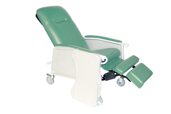 d574ew-j Drive Medical 3 Position Heavy Duty Bariatric Geri Chair Recliner, Jade