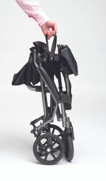 tc005gy Drive Medical Travelite Chair in a Bag Transport Wheelchair