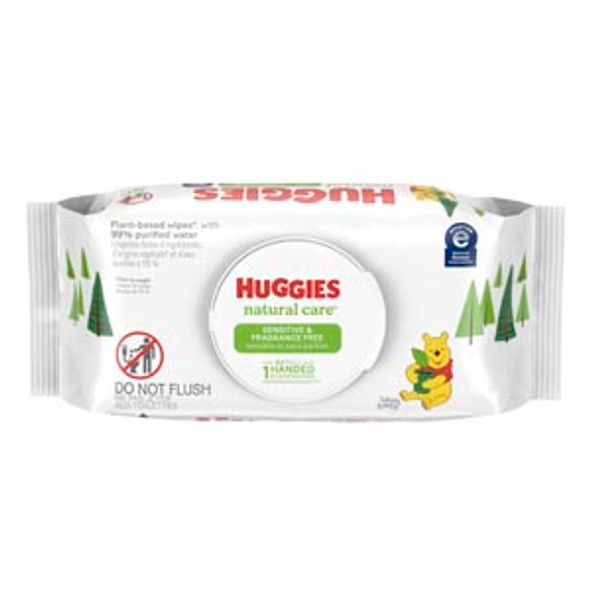 Kimberly-Clark Consumer HUGGIES® 31803 Baby Wipes, 56/pk, 8 pk/cs (91 cs/plt) , case
