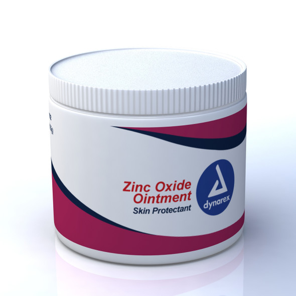 1192 Dynarex Zinc Oxide 15 oz Jar 12/CA
