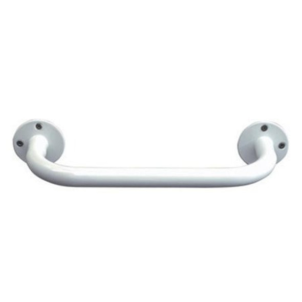 521-1550-1912 Briggs Healthcare Grab Bar Powder Coated, White 12 In