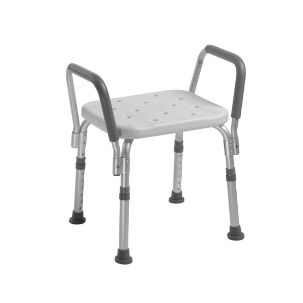 Drive medical premium series shower sales chair with back and arms rtl12505