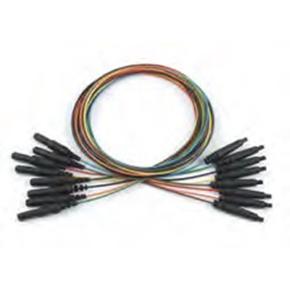 9013C0242 Natus - Nicolet HUSH 2m Unshielded Extension lead wires , electrode end 0.7 mm, 1.5 mm female touch proof connector