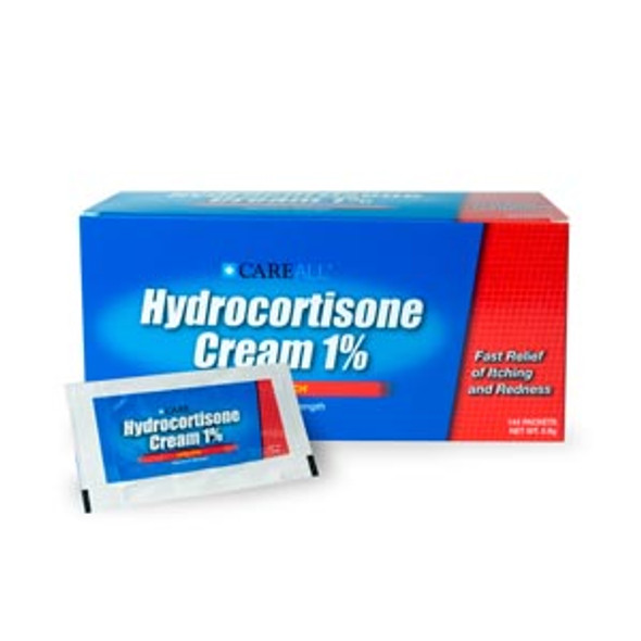New World Imports WORLD IMPORTS CAREALL® HYDP9 Hydrocortisone Ointment 1%, 0.9g, Compared to the Active Ingredients in Cortaid®, 144/bx, 12 bx/cs (Not Available for sale into Canada) , case