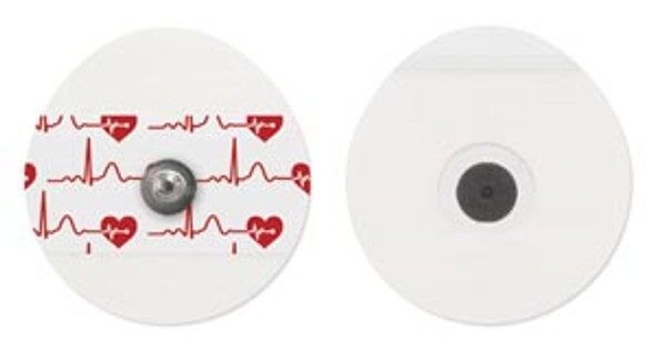 Bio ProTech USA T716-50 Electrode, PE Foam, Adult, Oval, 43mm x 45mm, General Purpose, Stress & Holter, 50/pch, 20 pch/bx (24 bx/plt) (091957) , box