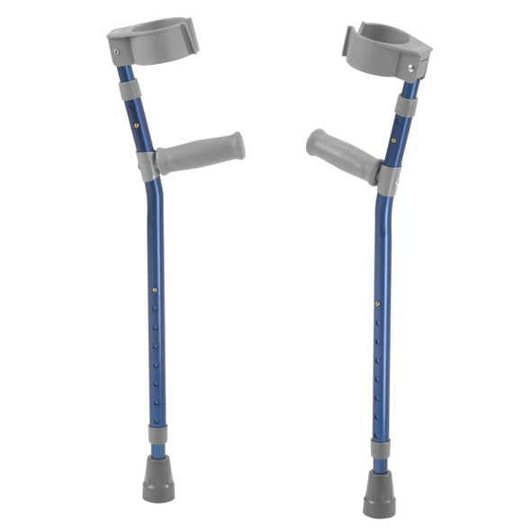 fc100-2gb Inspired by Drive Pediatric Forearm Crutches Small Knight Blue Pair