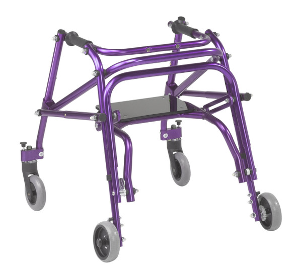 ka2200s-2gwp Inspired by Drive Nimbo 2G Lightweight Posterior Walker with Seat Small Wizard Purple