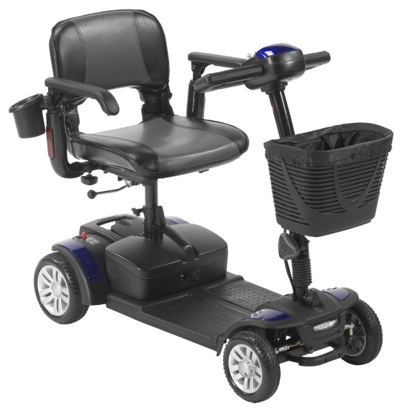 sfex2417fs-21 Drive Medical Spitfire EX2 4-Wheel Travel Scooter Extended Battery