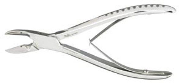 Integra Miltex 22-490 Oral Surgery Rongeur, 6¾in., No. 5 Pattern, Side Cutting, Slightly Curved , each