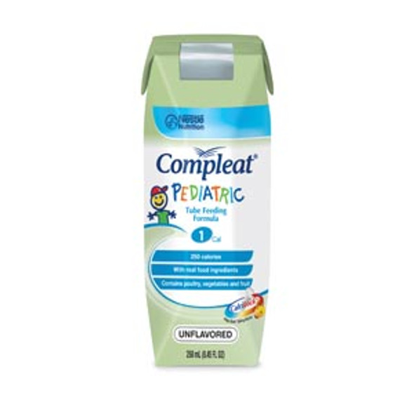 Nestle Healthcare Nutrition COMPLEAT® 14240000 Compleat® Blenderized, Unflavored, 250mL Cans, 24/cs (144 cs/plt) (Minimum Expiry Lead is 90 days) (Continental US Only) , case