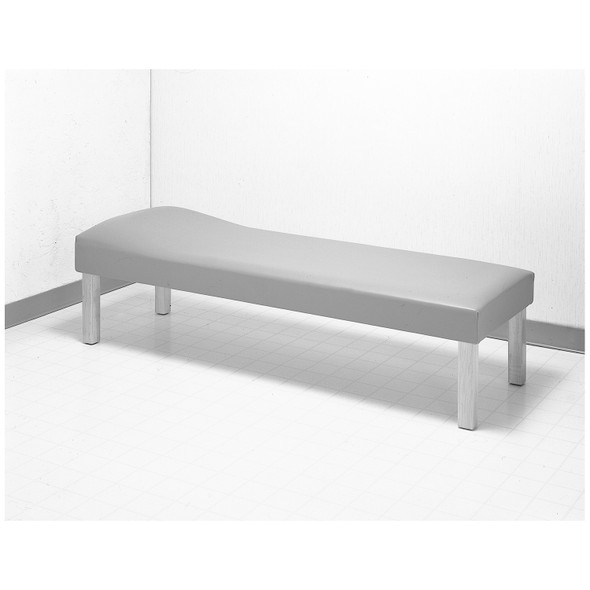 Profex Medical Products 9024W Bellwood Couch, Wood Legs, 72in.L x 24in.W x 18in.H , each