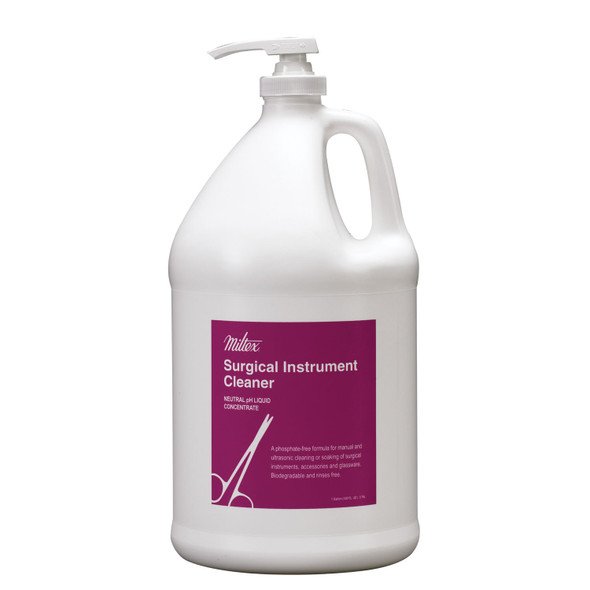 Integra Miltex 3-725 Surgical Instrument Cleaner, 1 Gallon Pump Bottle , each