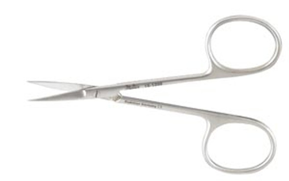 Integra Miltex 18-1396 Iris Scissors, 3½in. Straight, Delicate, 20mm Blades , each