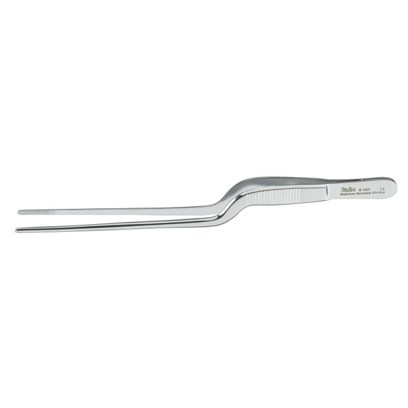 Integra Miltex 6-197 Ear Forceps, 6½in., Bayonet Shape , each