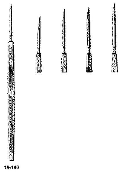 Integra Miltex 18-142 Von Graefe Cataract Knife, No. 2, 1.7 x 27mm , each
