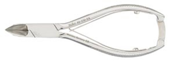 Integra Miltex 40-210-SS Nail Nipper, 5½in., Stainless, Concave Jaws, Double Spring , each