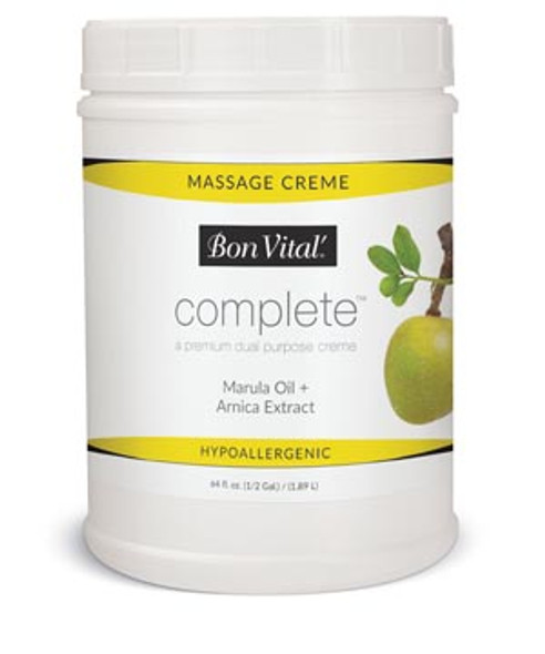 Performance Health HEALTH BON VITAL® COMPLETE™ 13826 Complete Massage Crème, ½ Gallon, 6/cs (Cannot be sold to retail outlets and/ or Amazon) (US Only) , case