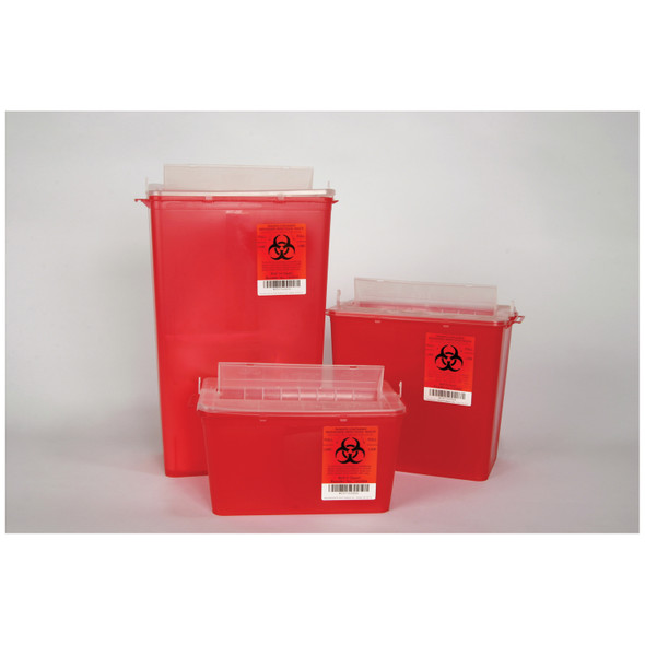 Plasti-Products, Inc. 145014 Horizontal Entry Container, 14 Qt Red, 10/cs (Item is on allocation. Supplie may be limited or there may be longer than normal lead times) , case