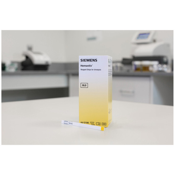 Siemens Diagnostics 2190 Hemastix® Reagent Strips, CLIA Waived, 50/btl, 12 btl/cs (10312568) (US Only) , case